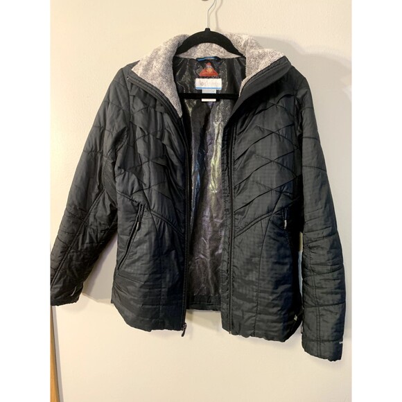 Colombia Omni Heat Jacket, Small, Black, Soft Trim (Used Good Condition) - Picture 2 of 15